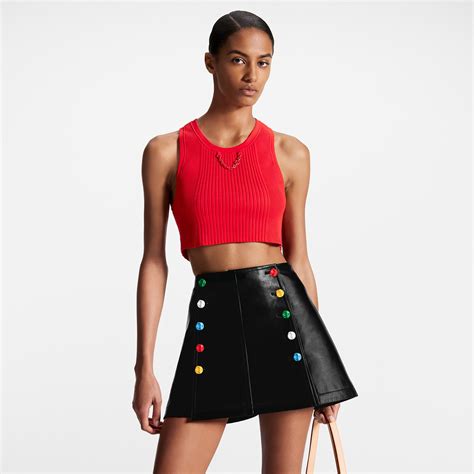 louis vuitton crop tops|Ribbed Knit Crop Top .